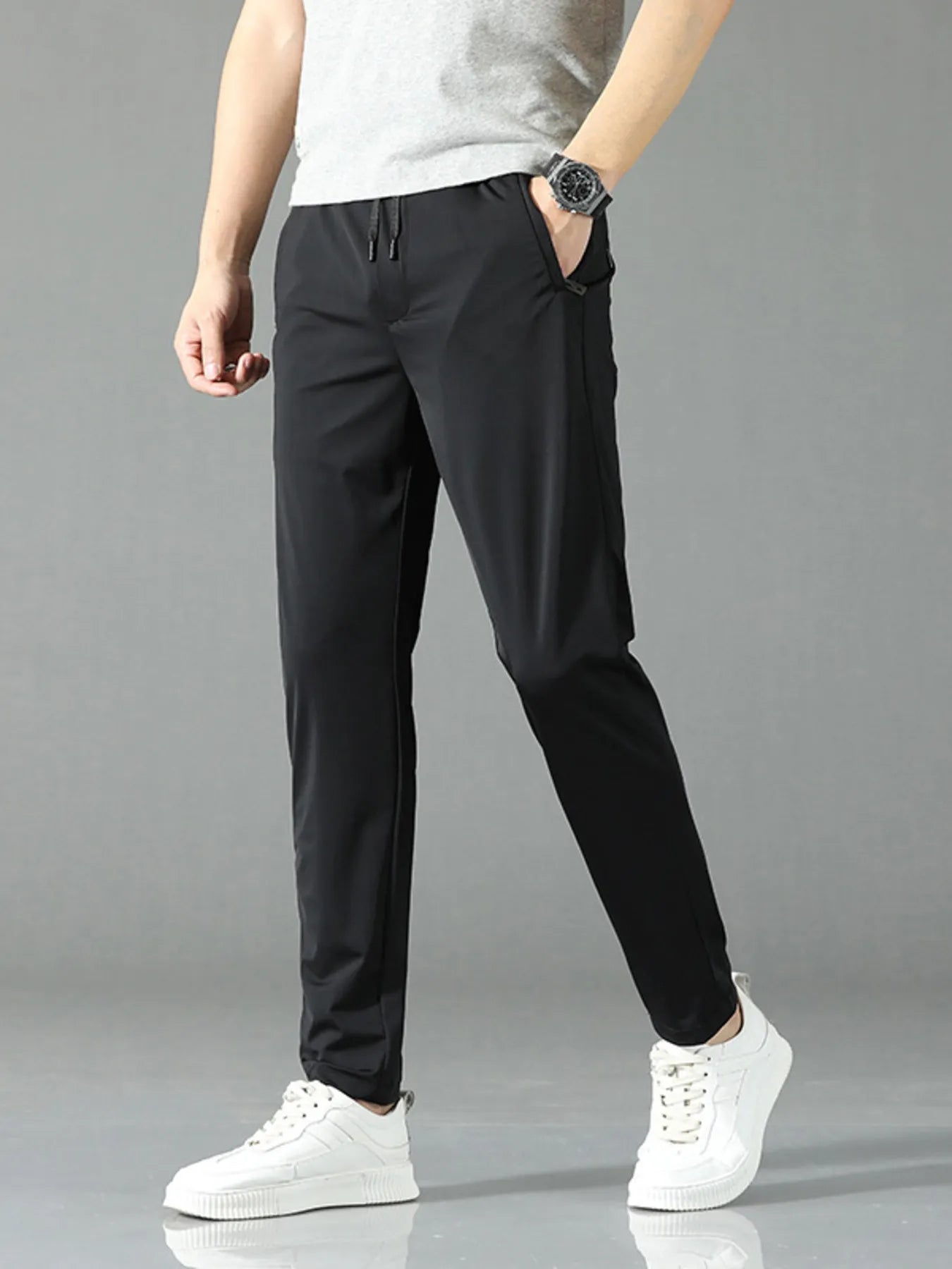 Men's Lightweight Stretch Casual Pants - Farnelli