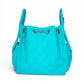 BEACH HAUS Bayshore Bucket Small in turquoise, compact bucket bag with structured shape and top handle