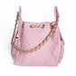BEACH HAUS Bayshore Bucket Small bag in dusty rose with a structured bucket shape and top handle