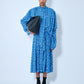 Balenciaga Women Double Sleeve Pleated Dress