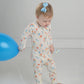Birthday Balloon Bamboo Toddler Pajamas – Romper