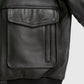 Baron Men's Lambskin Bomber Jacket