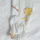 Baseball Bamboo Baby Pajamas – Zipper Footie