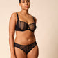 Gossard Obsession Black Sheer Bikini Panty