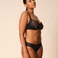 Gossard Obsession Black Sheer Bikini Panty