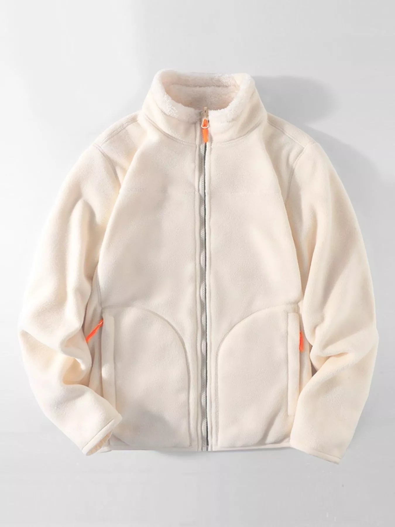 Men's Plus Size Fleece Lined Full Zip Sweatshirt - Farnelli
