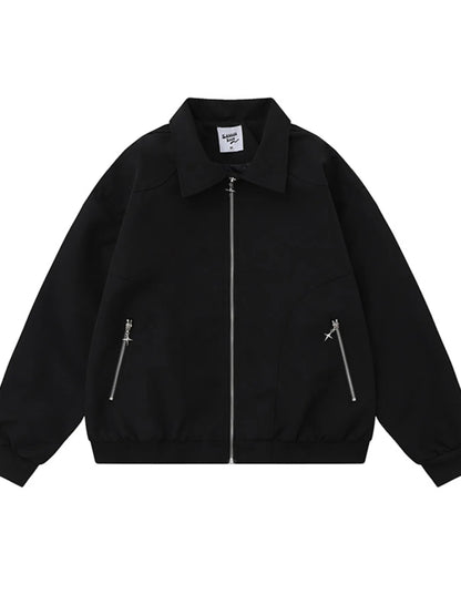 Men's Zip Up Long Sleeve Jacket - Farnelli