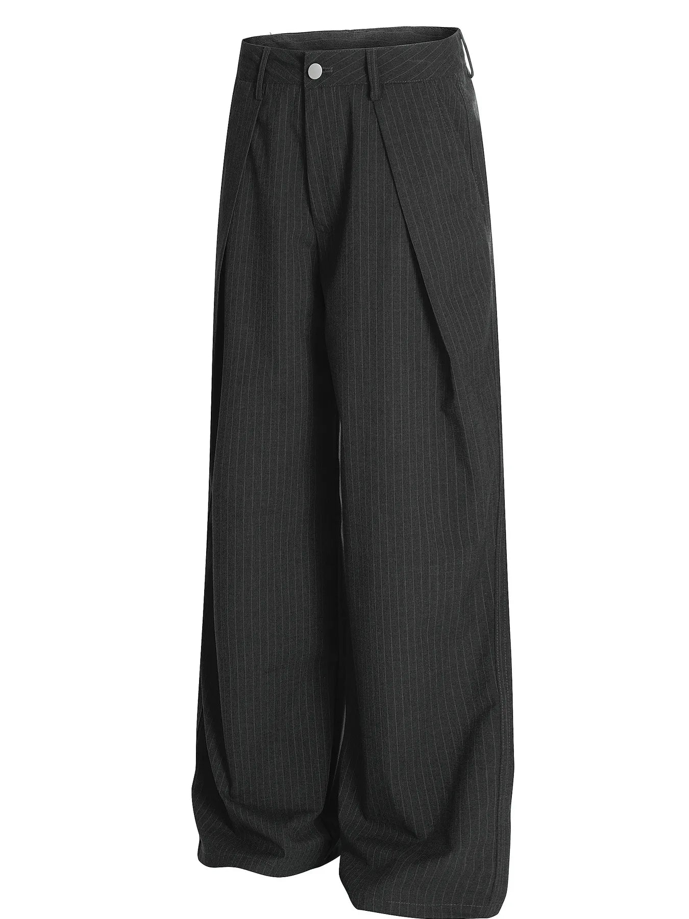 Men's Wide Leg Pinstripe Pants - Farnelli
