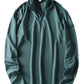 Men's Plus Size Quarter-Zip Long Sleeve Sweatshirt - Farnelli