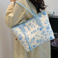 Graffiti Print Casual Tote Bag - Farnelli