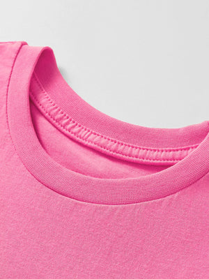 Children's Unicorn Graphic Short Sleeve T-Shirt - Farnelli