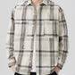 Men's Plus Size Plaid Button Up Long Sleeve Shirt - Farnelli