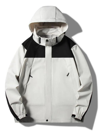 Men's Plus Size Casual Lightweight Hooded Jacket - Farnelli