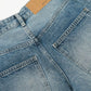 Men's Wide-Leg Vintage Wash Jeans - Farnelli