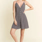 Jade By Jane Full Size Checkered Sleeveless Dress Plus Size - Farnelli