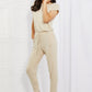 Culture Code Comfy Days Full Size Boat Neck Jumpsuit - Farnelli