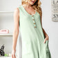 Heimish Full Size Scoop Neck Wide Strap Romper - Farnelli