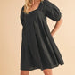 Aemi + Co Square Neck Babydoll Dress with Pockets - Farnelli