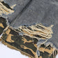 Men's Distressed Camouflage Denim Shorts - Farnelli