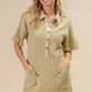 BiBi Dip Dye Mineral Washed Knit Dress - Farnelli