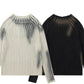 Men's Ribbed Knit Long Sleeve Sweater - Farnelli