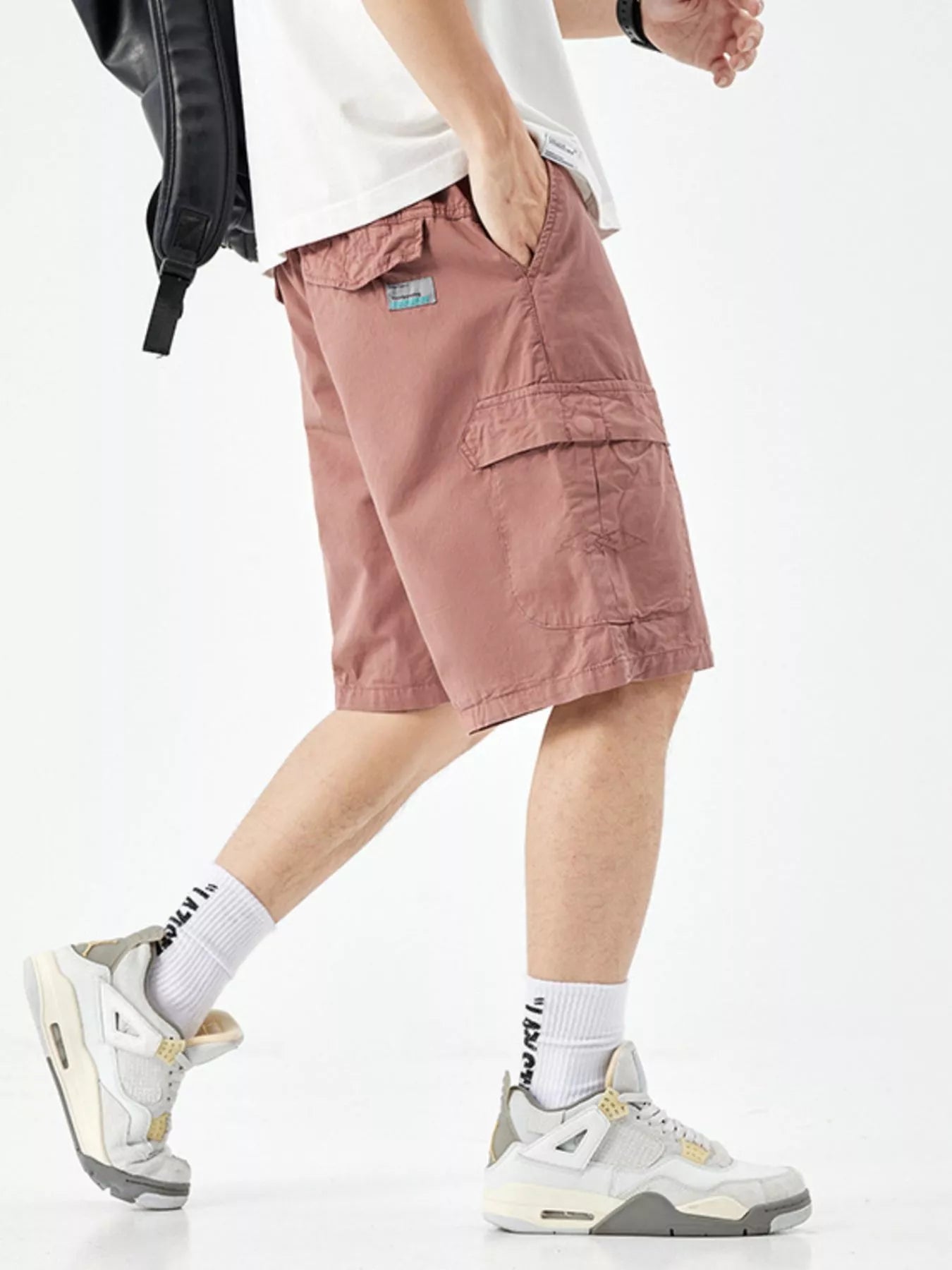 Men's Casual Drawstring Cargo Shorts - Farnelli