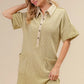 BiBi Dip Dye Mineral Washed Knit Dress - Farnelli