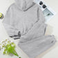 Dropped Shoulder Long Sleeve Hoodie and Pants Active Set - Farnelli