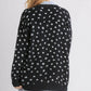 Umgee Polka Dot Open Front Drop Shoulder Cardigan - Farnelli
