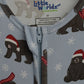 Bear Christmas Bamboo Toddler Pajamas – Romper