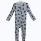Bear Christmas Bamboo Toddler Pajamas – Romper