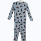 Bear Christmas Bamboo Pajamas for Kids – Two Piece Set