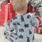 Bear Christmas Bamboo Baby Pajamas – Zipper Footie