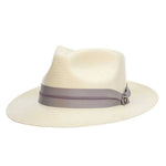 Stacy Adams Bennett lavender straw fedora hat by HatCountry
