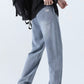 Men's Relaxed Fit Straight Leg Jeans - Farnelli