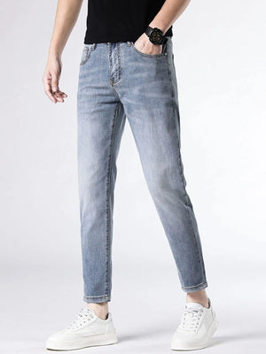 Men's Washed Slim Fit Jeans - Farnelli
