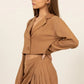 HYFVE Cropped Button-Down Blazer - Farnelli