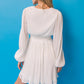 DAY IN THE CITY WOVEN MINI DRESS
