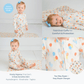 Birthday Balloon Bamboo Toddler Pajamas – Romper