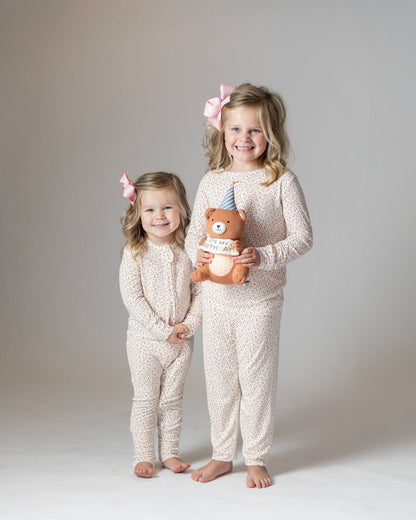 Birthday Sprinkle Bamboo Pajamas for Kids – Two Piece Set