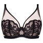 Unikat Carmella Sheer Mesh Lace Plunge Bra-1