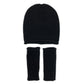 Black Essential Knit Alpaca Gloves