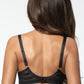 Soft Sheer Mesh Balconette Bra Axami Stripe Black-1