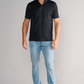Short Sleeve Polo Solid // Black