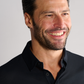 AIR 3 Button Polo Solid // Black