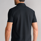AIR 3 Button Polo Solid // Black