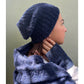 Plush Navy Alpaca Beanie Hat