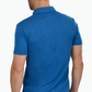 Short Sleeve Button Down Polo Solid // Blue