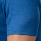 Short Sleeve Button Down Polo Solid // Blue