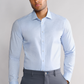 Leader Non-Iron Contrast // Blue Check